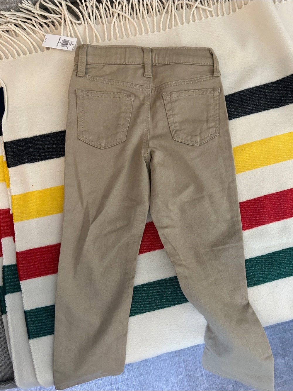 Old Navy Boys Skinny Pants - Khaki Tan - Picture 4 of 4